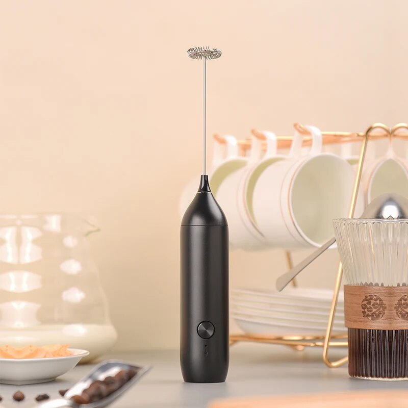Milk Steaming Pitcher - Electric Milk Frother Coffee Frother USB-C