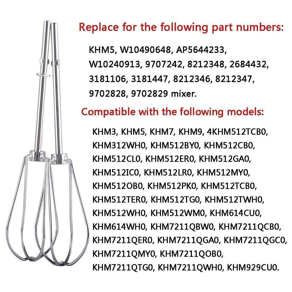 [B25B!】 W10490648 & KHMPW Beat - огляд і ціна Kitchenaid Mixer Hand Mixer
