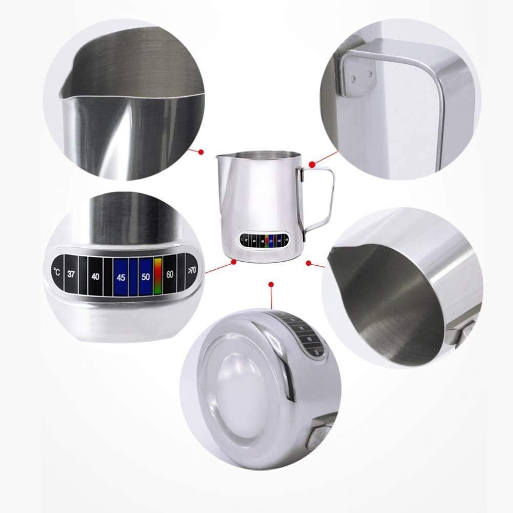 Milk Frothing Pitchers with In - огляд і ціна Milk Steaming Pitcher
