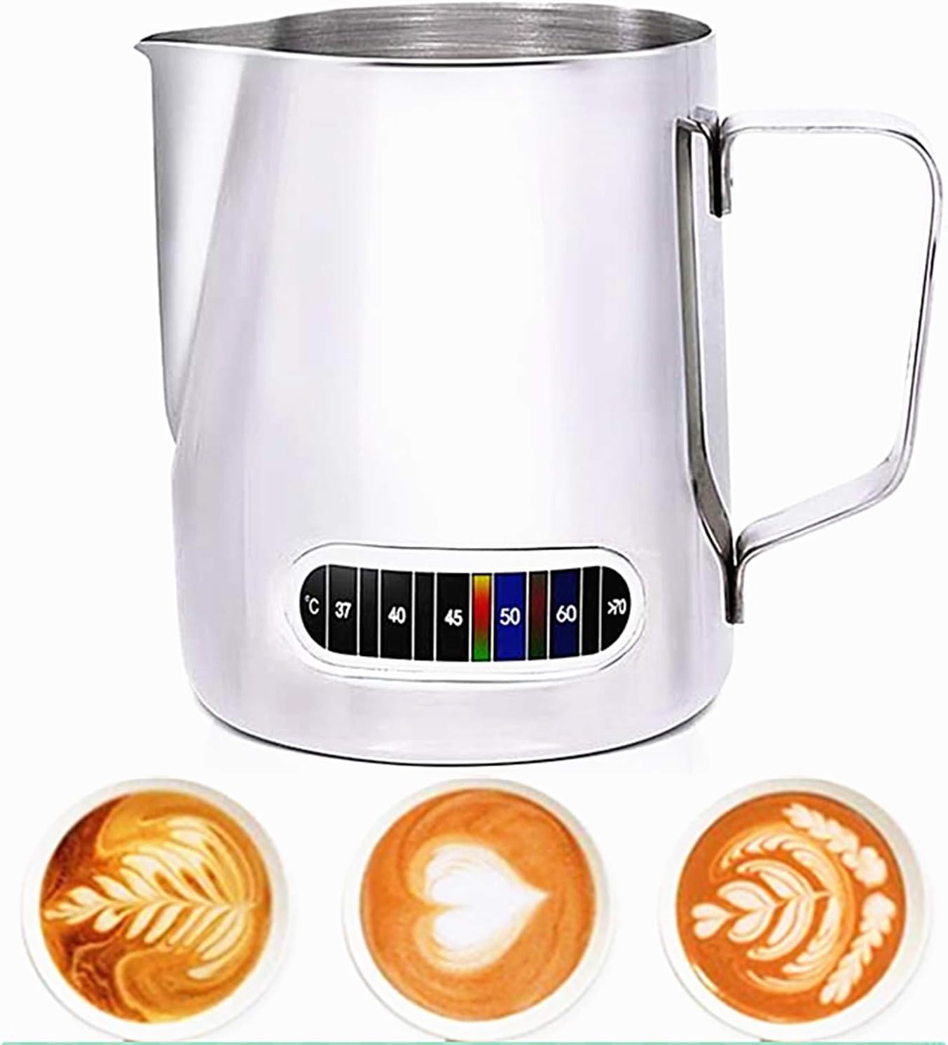 Milk Frothing Pitchers with In - огляд і ціна Milk Steaming Pitcher