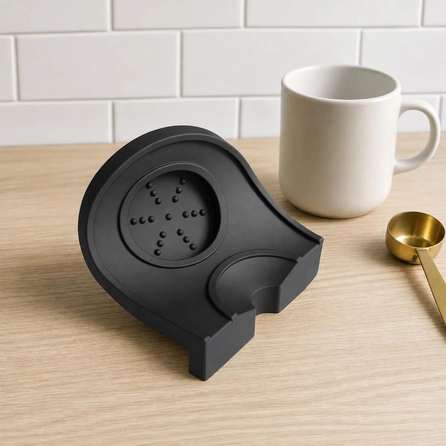 Coffee Tamper Mat Silicone Sma - огляд і ціна Coffee Equipment Set