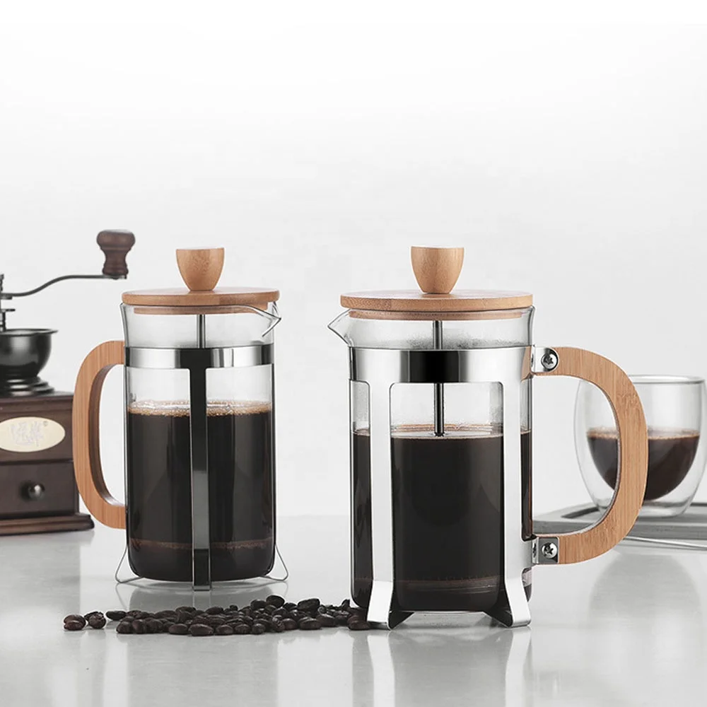 350/600ml Stainless Steel Pres - огляд і ціна Coffee Equipment Camping