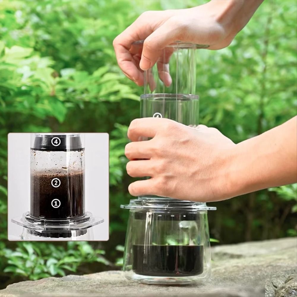 Portable Coffee Kettle French  - огляд і ціна Coffee Equipment Camping