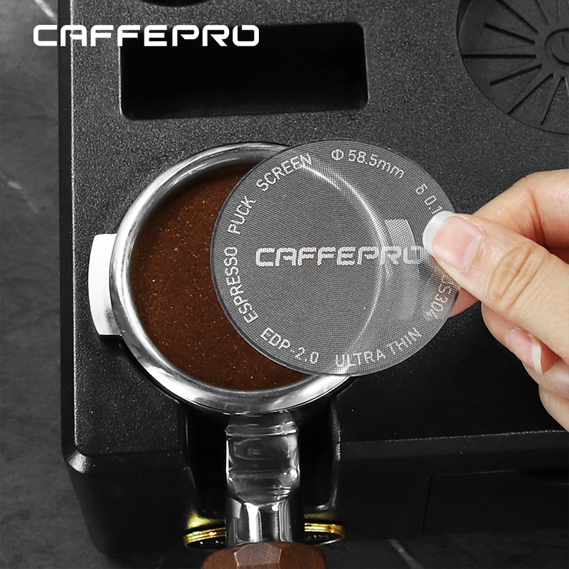 Caffeepro Espresso Puck Screen - огляд і ціна Coffee Equipment Set