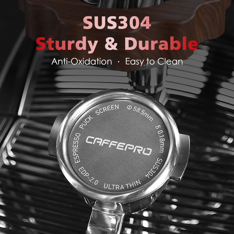 Caffeepro Espresso Puck Screen - огляд і ціна Coffee Equipment Set