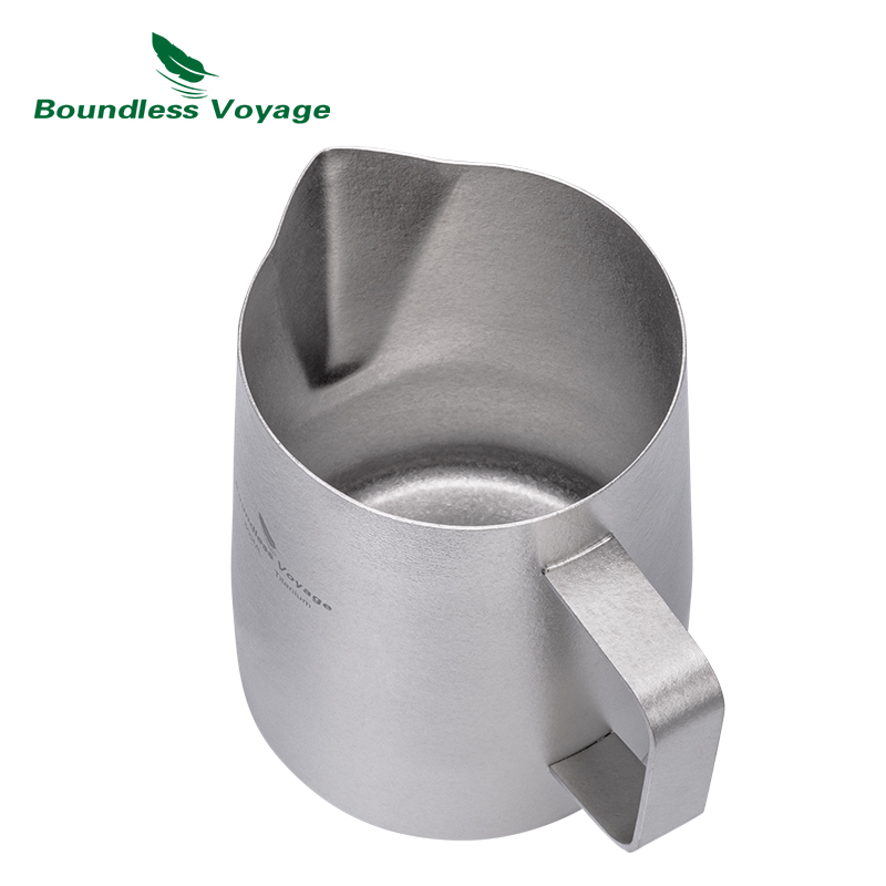 Boundless Voyage Titanium Milk - огляд і ціна Milk Steaming Pitcher