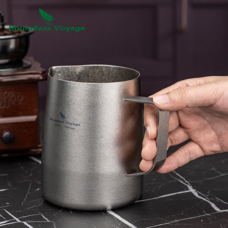 Boundless Voyage Titanium Milk - огляд і ціна Milk Steaming Pitcher