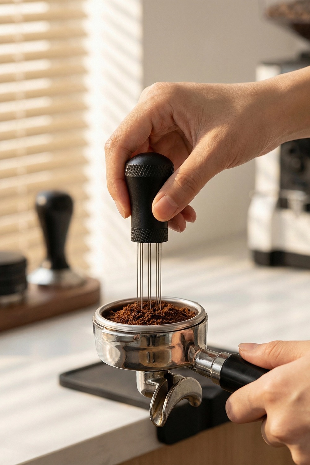 Espresso Stirrer Distribution  - огляд і ціна Coffee Equipment Set