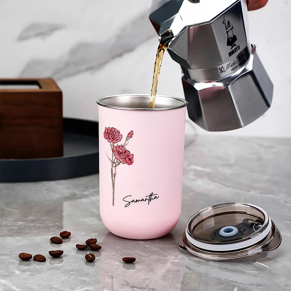Personalized Birth Flower Coff - огляд і ціна Coffee Equipment Camping