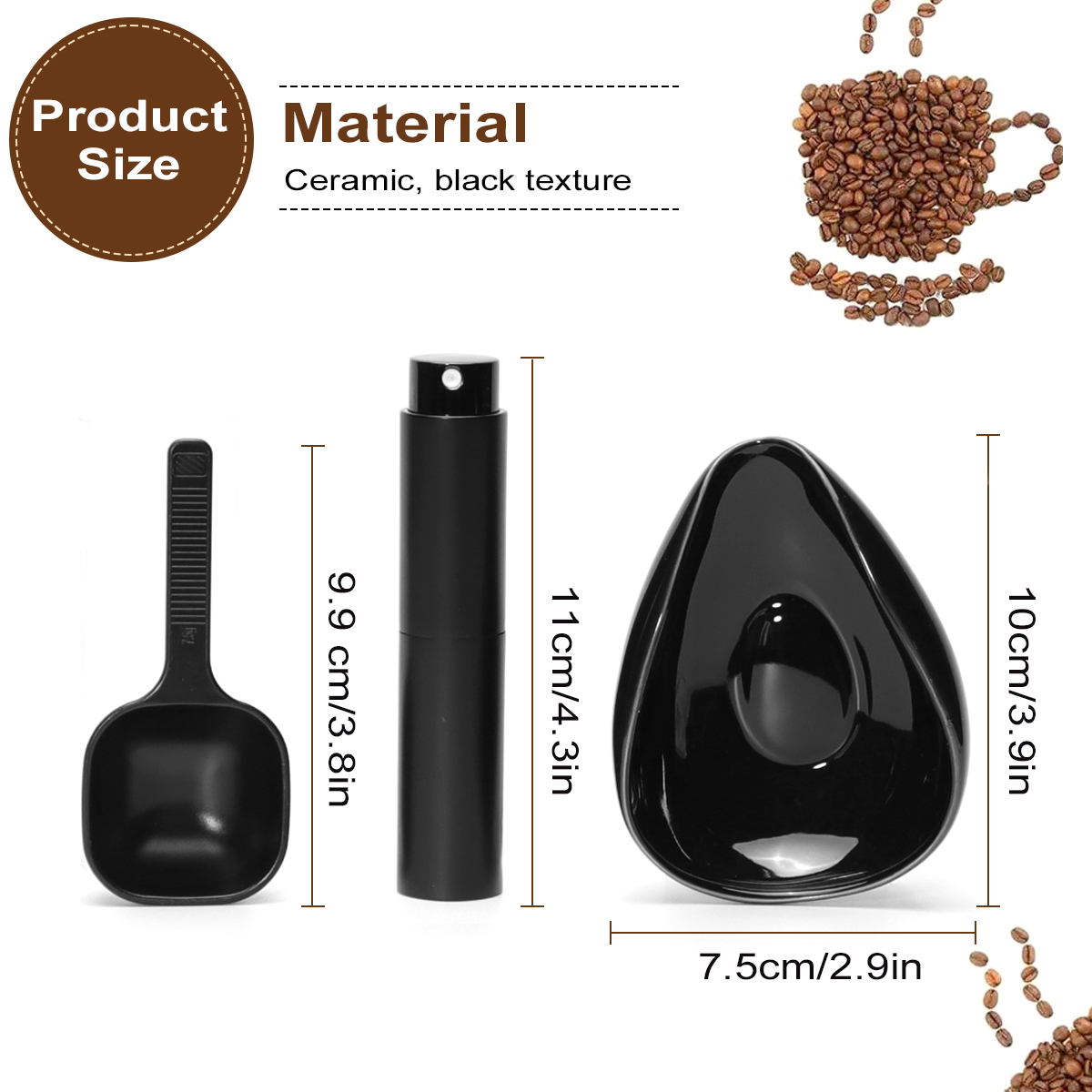 Leeseph Coffee Bean Dosing Cup - огляд і ціна Coffee Equipment Set