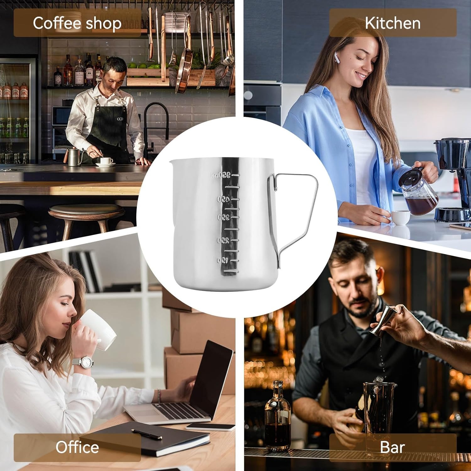 Milk Frothing Pitcher Espresso - огляд і ціна Milk Steaming Pitcher