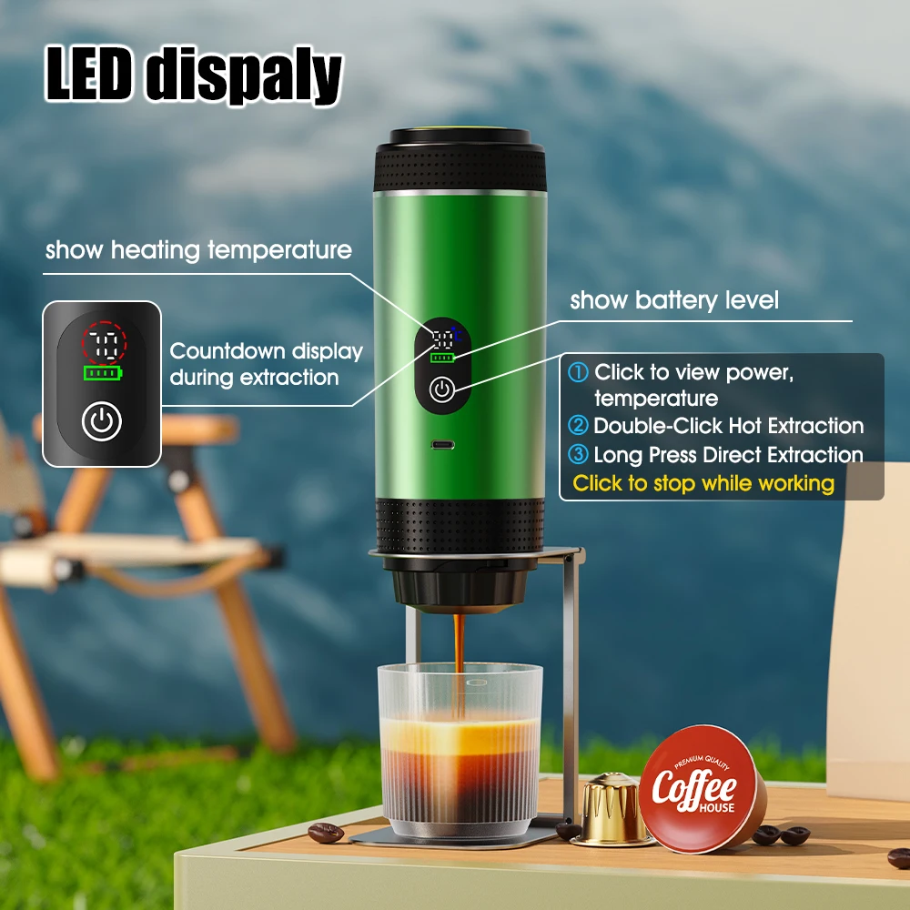 DENOKIN 3-in-1 Capsule Coffee  - огляд і ціна Coffee Equipment Camping