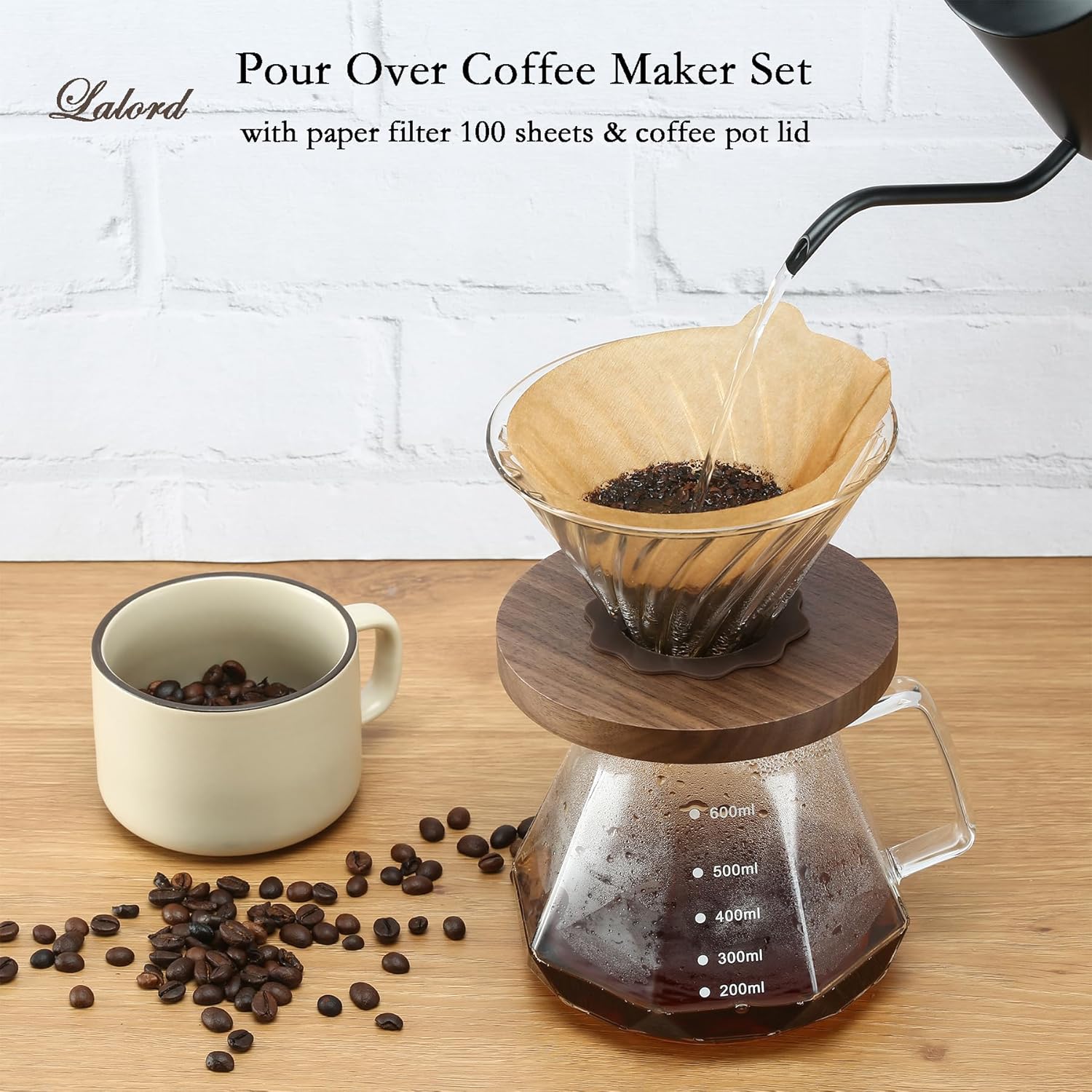 Magpie Glass Coffee Pot For V6 - огляд і ціна Coffee Equipment Set