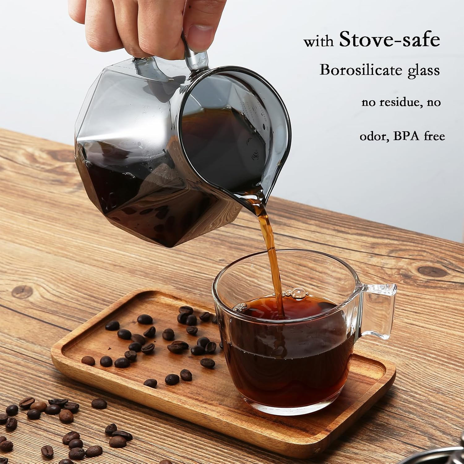 Magpie Glass Coffee Pot For V6 - огляд і ціна Coffee Equipment Set