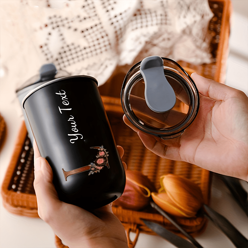 Custom Floral Monogram Initial - огляд і ціна Coffee Equipment Camping