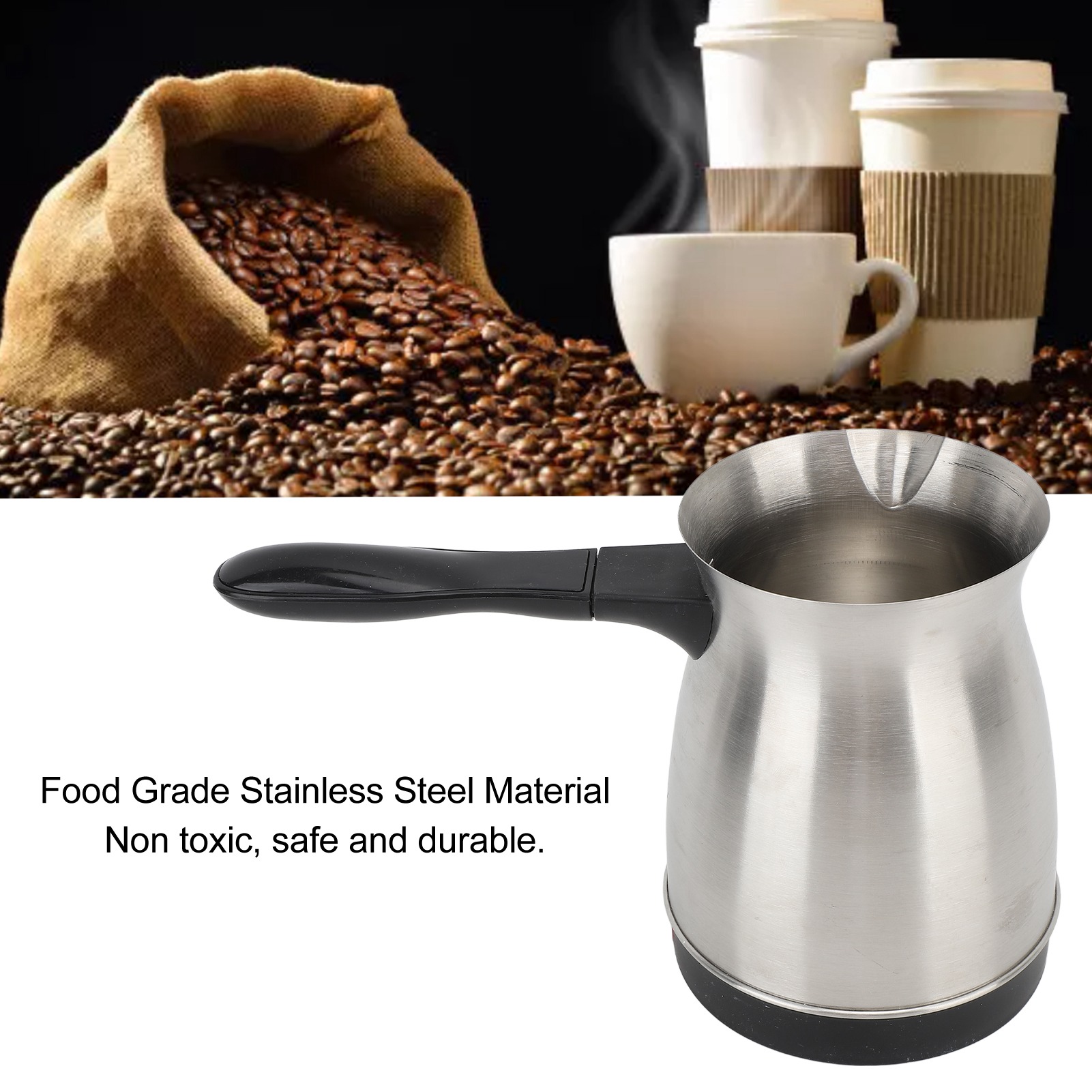 Electric Turkish Coffee Maker  - огляд і ціна Coffee Equipment Camping