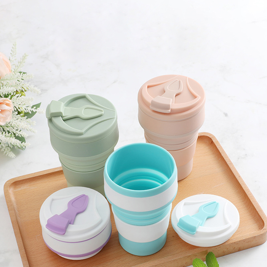 350ML Food-Grade Silicone Fold - огляд і ціна Coffee Equipment Camping