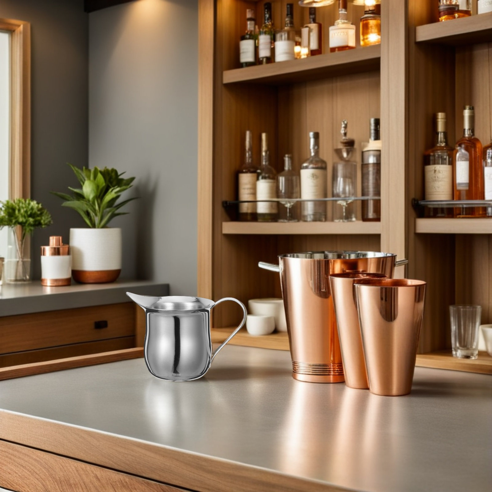2Pcs Stainless Steel Mini Milk - огляд і ціна Milk Steaming Pitcher