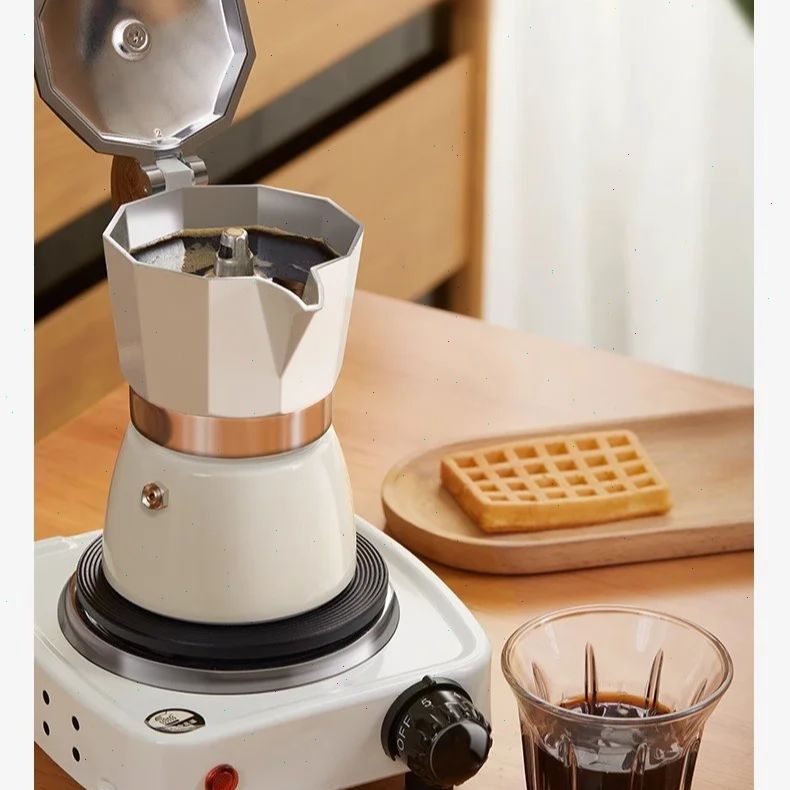 Round-bottomed Moka Pot Single - огляд і ціна Coffee Equipment Set